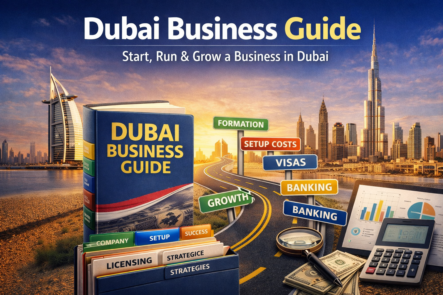 Dubai Business Guide Start Run Grow a Business in Dubai UAE