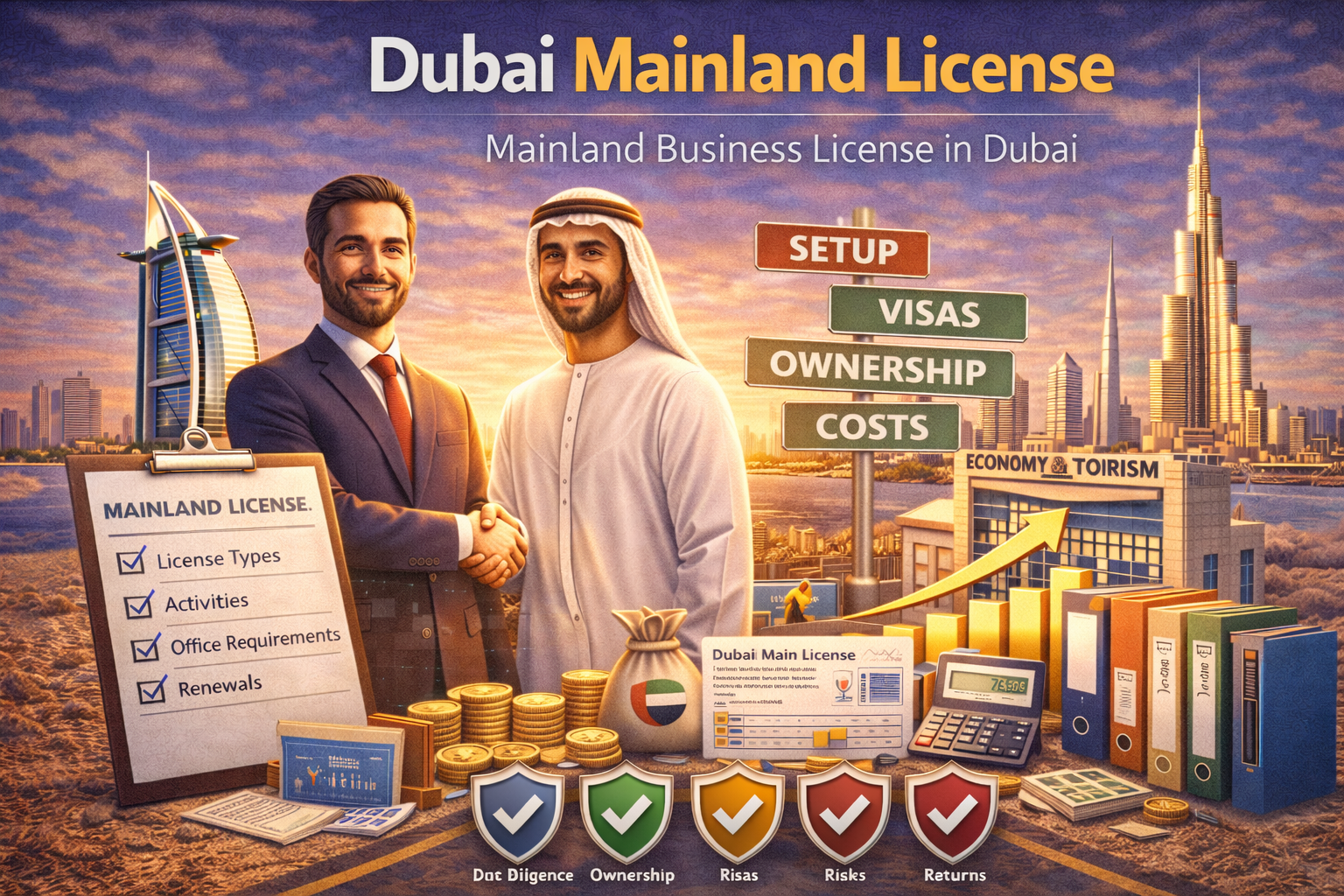 Dubai Mainland License | Mainland Business License in Dubai
