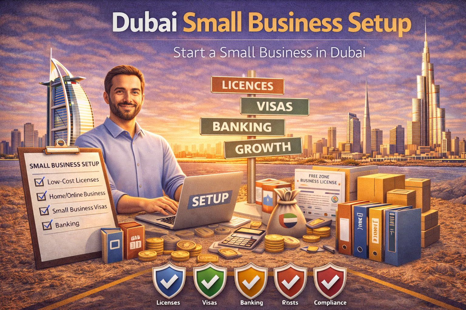 Dubai Small Business Setup | Start a Small Business in Dubai