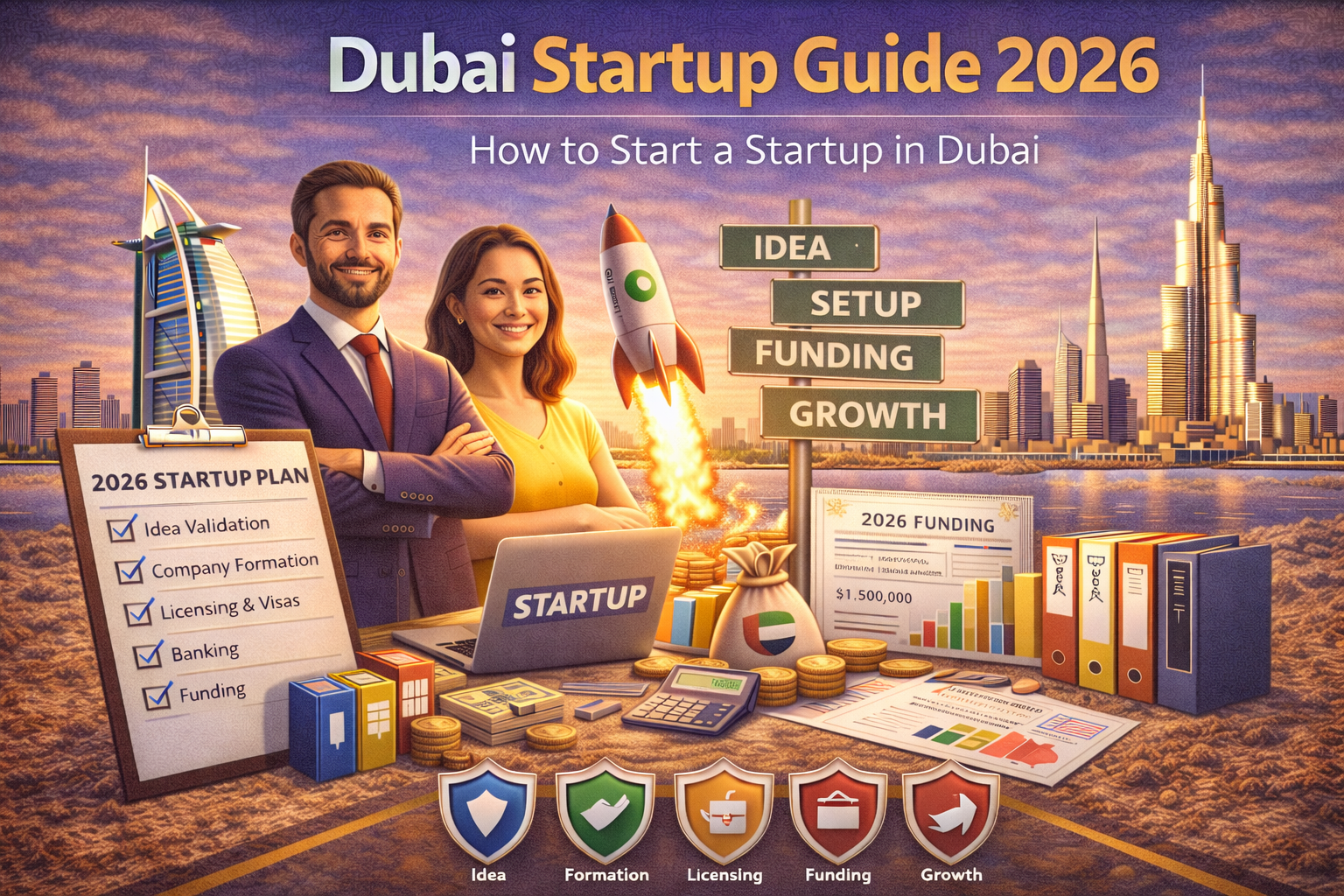 Dubai Startup Guide 2026 How to Start a Startup in Dubai