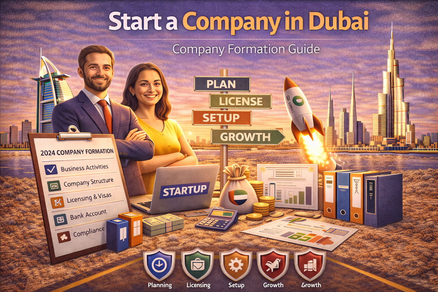 Start a Company in Dubai | Dubai Company Formation Guide