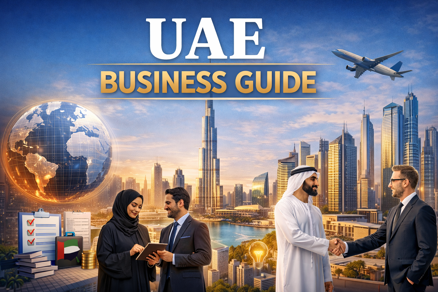 UAE Business Guide 2026 - How to Start and Grow a Business in UAE. Company Formation, Free Zones, Visas & Costs